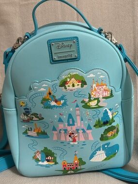 Disney Loungefly DisneyLand 65th Anniversary Backpack